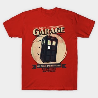 Who's Garage T-Shirt